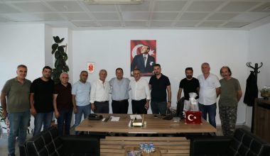 Gemlik’te Esnaf oda ve kooperatiflerden Tezsevere ziyaret