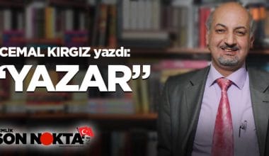 YAZAR… YAZAR…