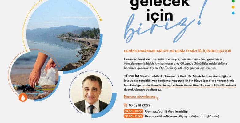 BORUSAN OKYANUS GÖNÜLLÜLERİ DENİZ DİBİNİ TARAYACAK