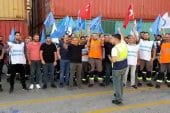 Gemlikli Liman İşçilerinden İngiliz Meslektaşlarına Destek
