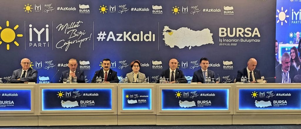 AKŞENER’E BURSA’DA İŞ DÜNYASINA SESLENDİ