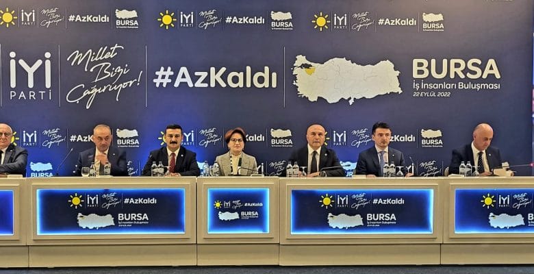 AKŞENER’E BURSA’DA İŞ DÜNYASINA SESLENDİ