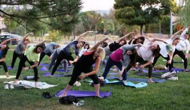Kalp yogasıyla kalp sağlığına dikkat çektiler