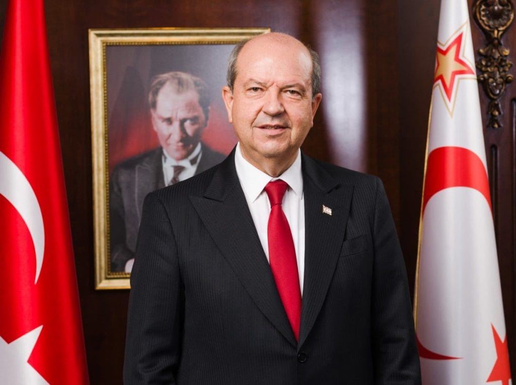 BUÜ Senatosu’ndan KKTC Cumhurbaşkanı Tatar’a “Fahri Doktora”