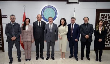 BUÜ’den Ali Şir Nevai Üniversitesi’ne akademik destek