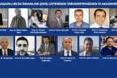 En başarılı bilim insanları listesinde BUÜ’den 13 akademisyen