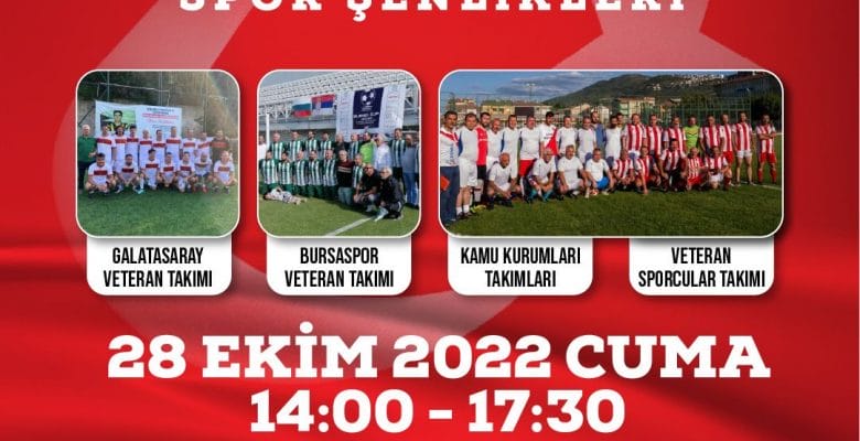 CUMHURİYETİN 99.YILINDA GEMLİK’TE SPOR ŞENLİKLERİ