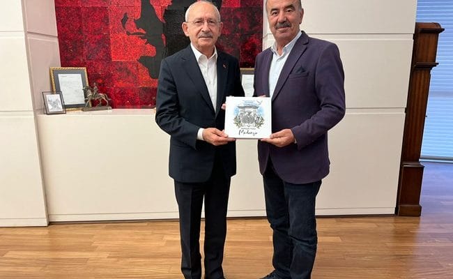 BAŞKAN TÜRKYILMAZ’DAN KEMAL KILIÇDAROĞLU’NA MÜTAREKE ZİYARETİ