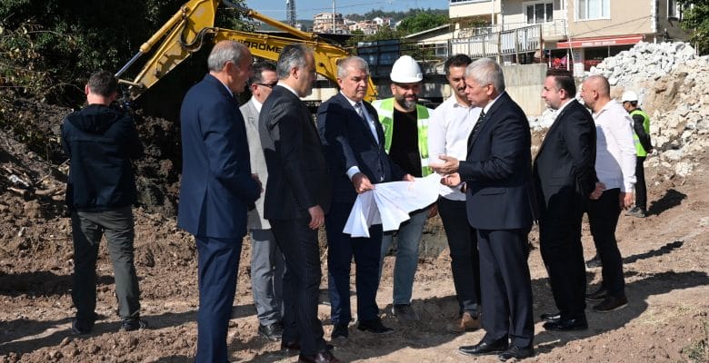 Ovaakça’da taşkın riski ortadan kalkıyor