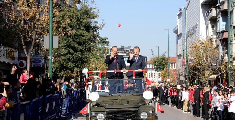 Bursa’da Cumhuriyet Bayramı coşkusu