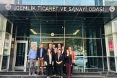 Ağdemir personel ile vedalaştı