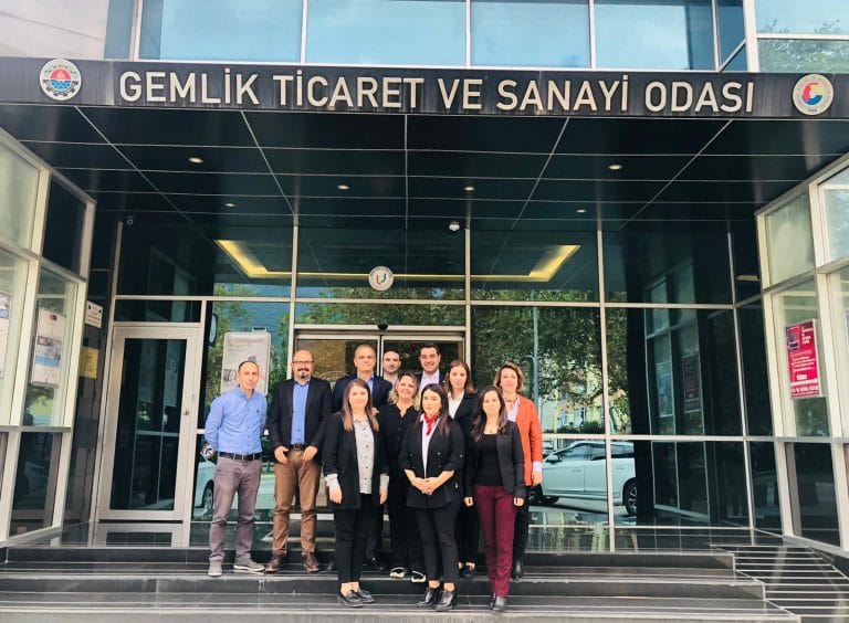 Ağdemir personel ile vedalaştı