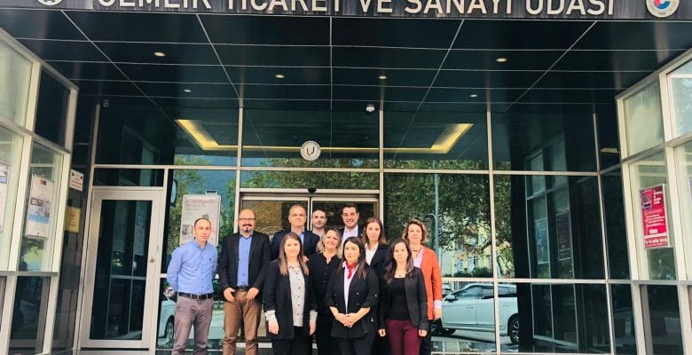 Ağdemir personel ile vedalaştı