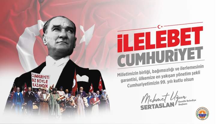 Sertaslan’dan 29 Ekim Cumhuriyet Bayramı Mesajı