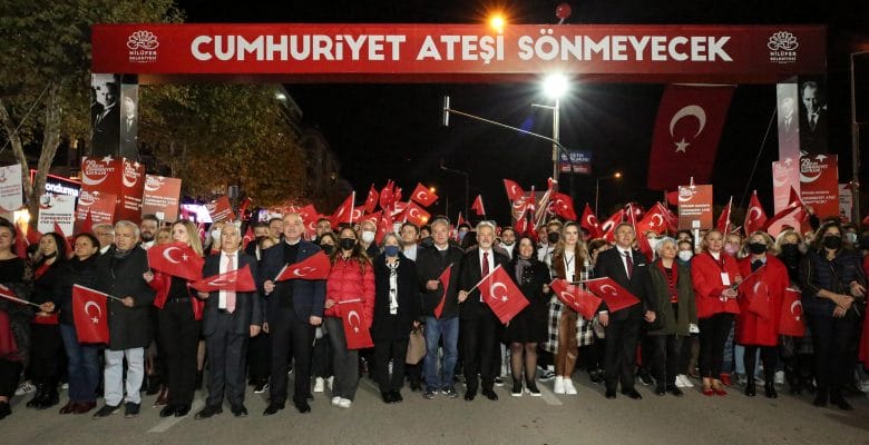 Nilüfer, Cumhuriyet coşkusuna hazır