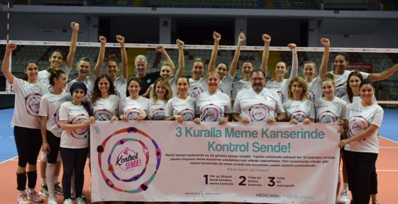 Meme kanseri için sahaya çıktılar