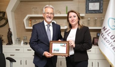 Başkan Erdem’e teşekkür ziyareti