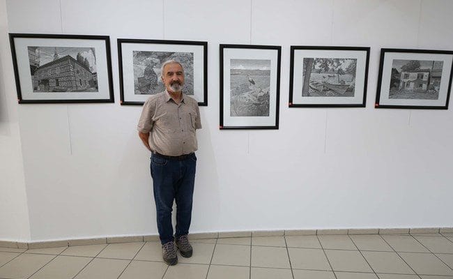 Konak Kültürevi’nde çizgilerle “Gölyazı Esintisi”