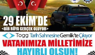 Gemlik Ticaret ve Sanayi Odasından Togg’a özel çalışma.
