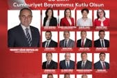 CHP Gemlik Meclis Üyeleri; 29 Ekim Cumhuriyet Bayramınız Kutlu Olsun