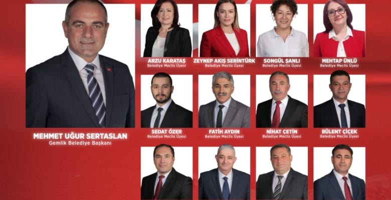 CHP Gemlik Meclis Üyeleri; 29 Ekim Cumhuriyet Bayramınız Kutlu Olsun