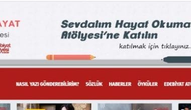 Sevdalım Hayat Okuma Atölyesi kuruluyor.