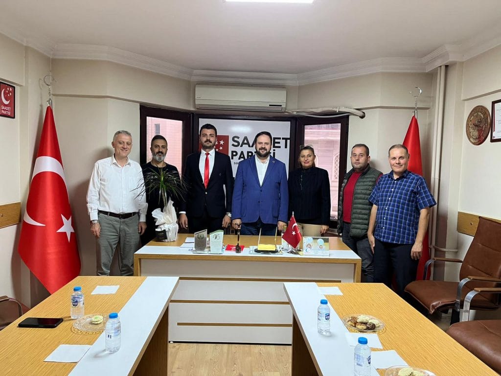 Yeni Başkandan Saadet’e Ziyaret.!