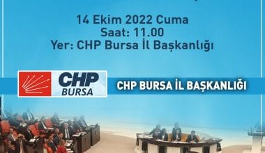 CHP’den ‘Sansüre Hayır’ Toplantısı