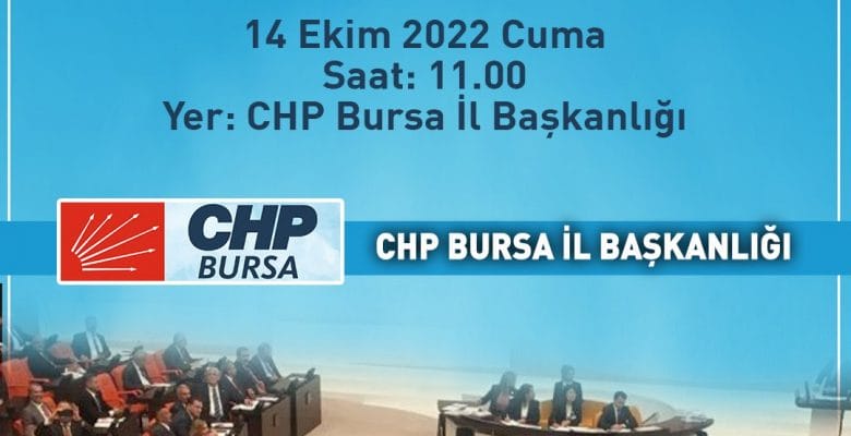 CHP’den ‘Sansüre Hayır’ Toplantısı