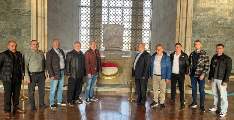 Gemlik Ticaret Borsası Anıtkabir’de