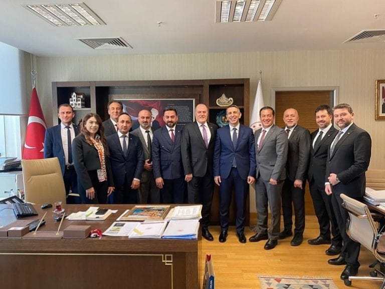 GTSO Heyeti Ankara’da Bakanlıkları Ziyaret Etti