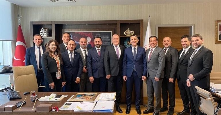 GTSO Heyeti Ankara’da Bakanlıkları Ziyaret Etti