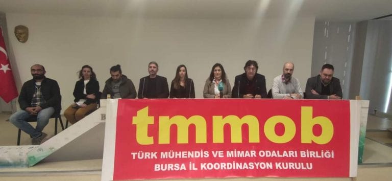TMMOB “GEZİ DAVASI İLE CEZALANDIRILAN ARKADAŞLARIMIZ DERHAL SERBEST BIRAKILMALIDIR”