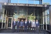 Kaymakam Hasan Göç GTSO Yeni Yönetimini Ziyaret Etti