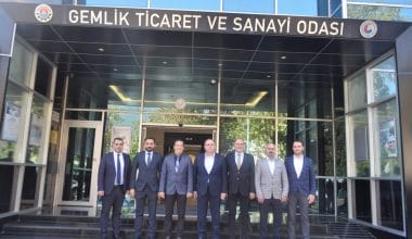 Kaymakam Hasan Göç GTSO Yeni Yönetimini Ziyaret Etti