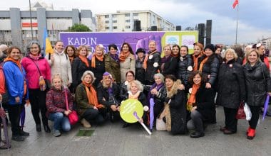Kadına yönelik şiddete karşı isyanlarını dile getirdiler