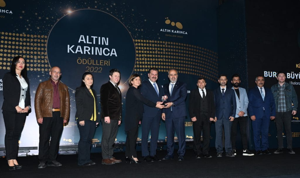 Büyükşehir’e 2 Altın Karınca ödülü