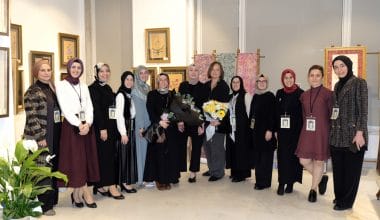 ‘Nakşı Ebru’ sergisi açıldı