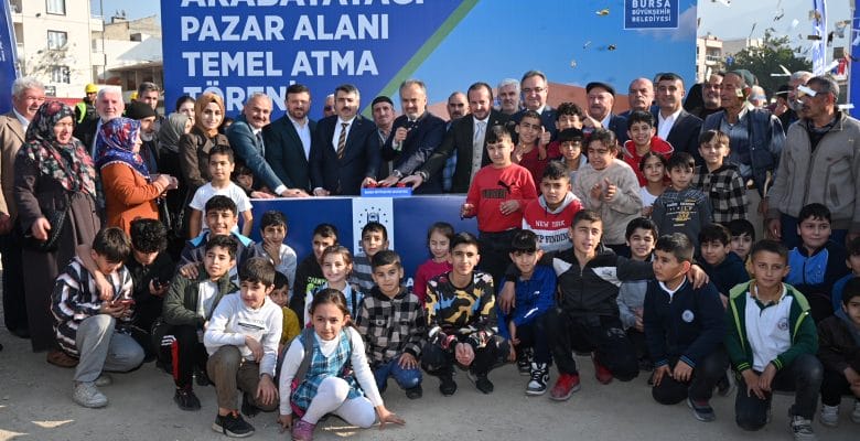 Bursa’ya yeni kapalı pazar alanı