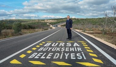 Gölyazı yolu sil baştan yenilendi Gölyazı yolu sil baştan yenilendi