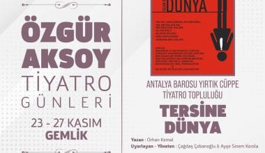 BİNLERCE TİYATRO SEVER GEMLİK’TE BULUŞACAK