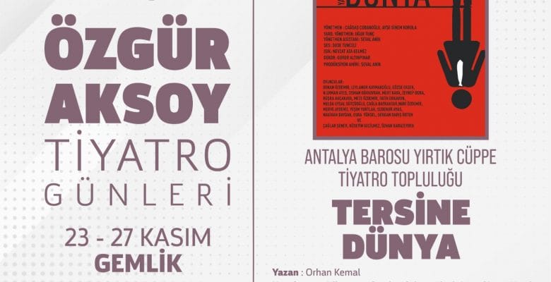 BİNLERCE TİYATRO SEVER GEMLİK’TE BULUŞACAK