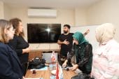 SESLİ KÜTÜPHANE GÖNÜLLÜLERİNE SESLENDİRME EĞİTİMİ BAŞLADI