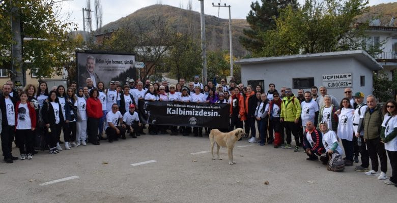 Doğa yürüyüşündeAta’yı andılar