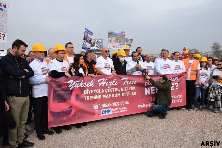 CHP’Lİ KARACA’DAN TRENİ 10 YIL GECİKTİREN AKP’YE SALVO!