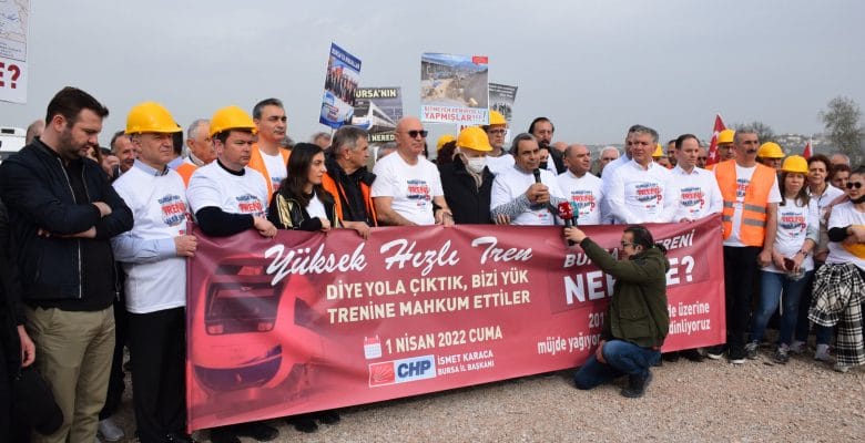 CHP’Lİ KARACA’DAN TRENİ 10 YIL GECİKTİREN AKP’YE SALVO!
