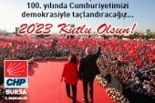 CHP Bursa İl Başkanlığı Yeni Yılınızı Kutlar…