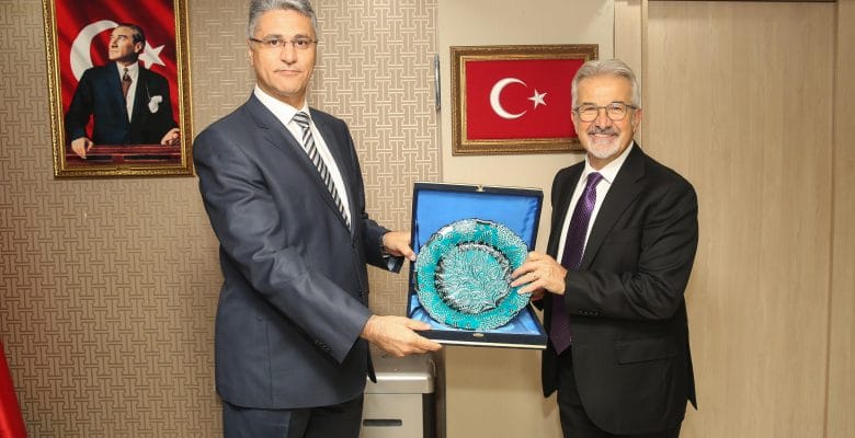Başkan Erdem’den Nilüfer Emniyet Müdürü Şahin’e ziyaret
