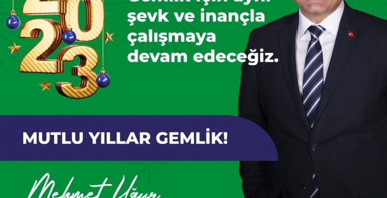 Gemlik Belediye Başkanı Sertaslan’dan Yeni Yıl Mesajı