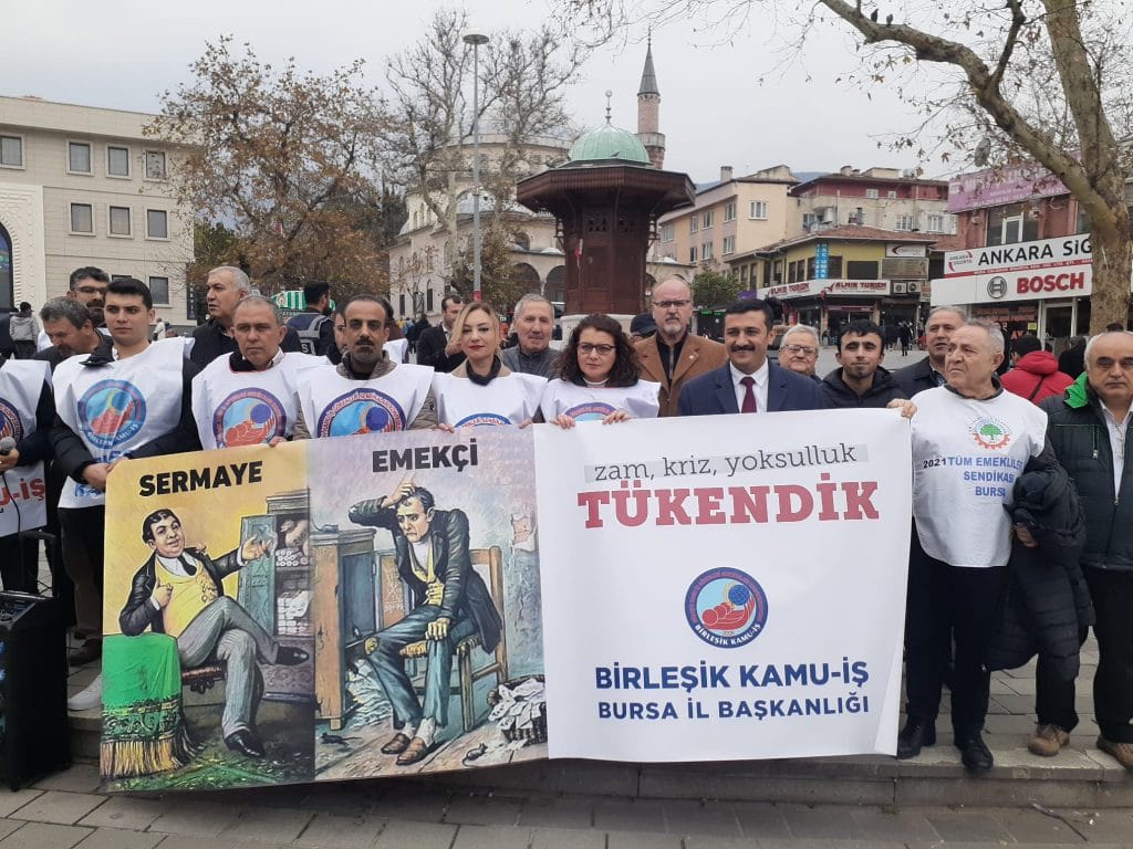 “SERMAYEYE DEĞİL EMEKÇİYE BÜTÇE”